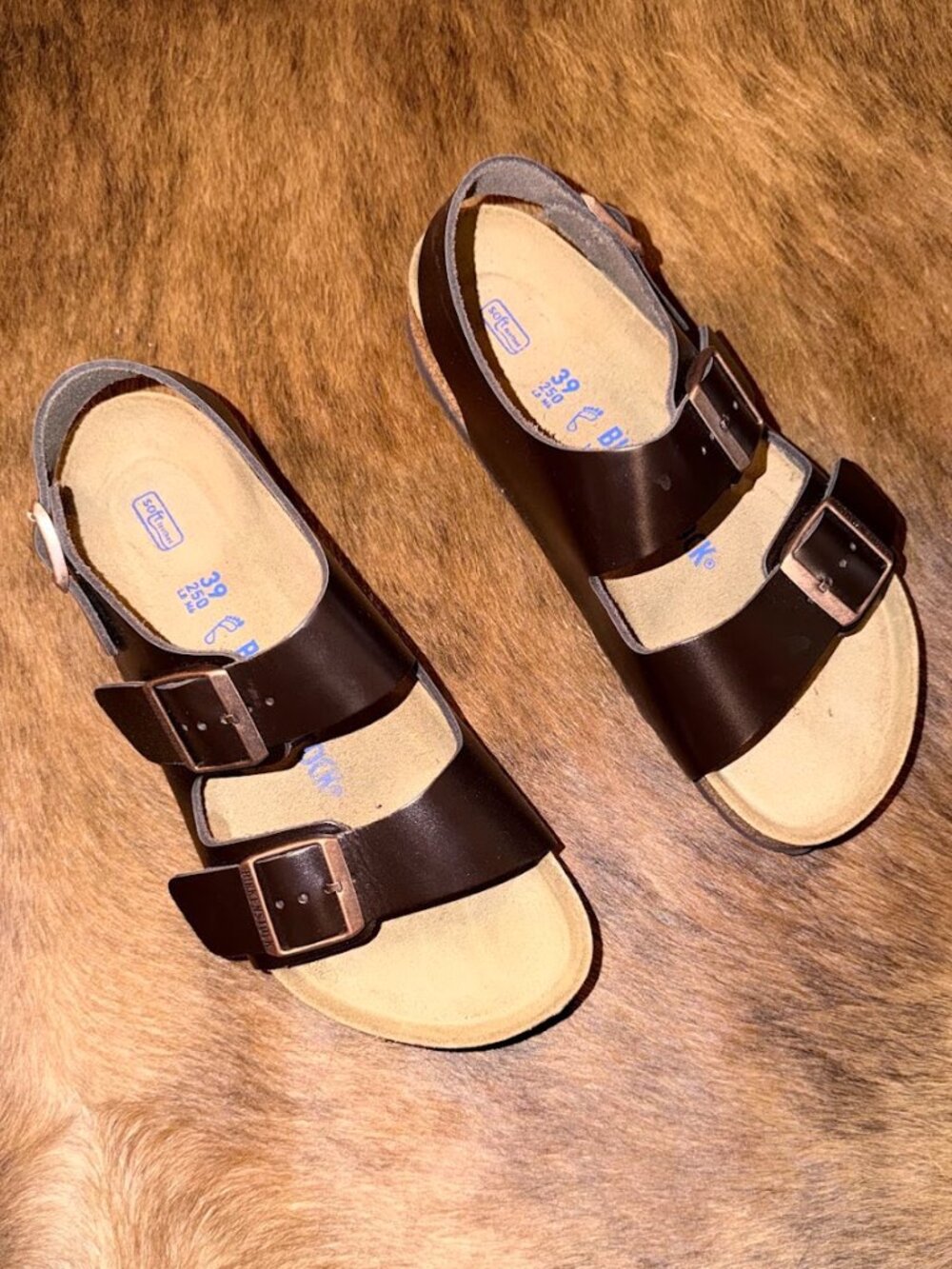 NWOT Birkenstocks Size 39 Softbed